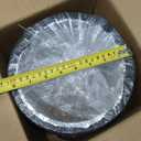 Flexible 8 Inch 16ft Aluminum Ducting-4 Layer Protection Dryer Vent Hose for HVAC Heating Cooling Ventilation and Exhaust, 2 Clamps Included