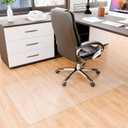 Chair Mat for Hard Floor, 36" x 60" Office Floor Mats for Rolling Chairs, Mats Easy Glide Desk Floor Protector (Rectangle)