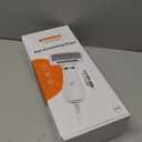 2-in-1 Dog Dryer with Slicker Brush for Small Dogs and Cats, Pet Hair Dryer, Dog Blow Dryer for Grooming with 300 Watts, 75-85 dB, Adjustable Temperature, Overheat Protection