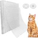 Ley's 10 Pack Scat Mat for Cats, 16x13 Inch Cat Deterrent Mat with Spikes, Indoor/Outdoor Pet Training Mat, Humane Repellent Animals, Keep Pets Off Furniture, Gardens & Lawns