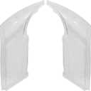 FZJDSD 1Pair Headlight Lens Cover Replacement Clear Compatible with Honda Acura MDX 2007 2008 2009 2010 2011 2012 2013