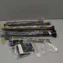 EnjoyBasics Tension Curtain Rod Black