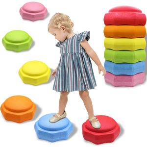 Stepping Stones for Kids, 6pcs Balance Sensory Kids Stepping Stones