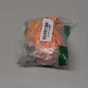 50 Pcs Gingham Ribbon Bows 2.5 Inch Buffalo Plaid Premade Twist Tie Bows for Gift Wrapping, Wedding, Baby Shower, Birthday Party, Party Decorations, DIY Craft (Orange White)