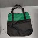 20 Pcs Voyage Zip-Top Tote Bag, Large Front Pocket With Velcro Closure, Zippered Main Compartment, Waterproof, 18” Handles, 14” W × 14 ¾” H × 3 ¼” D