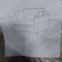 ERYE Oversized Living Room Accent Chair, Modern Chenille Upholstered Wider Seat Cloud Cushion Leisure Armchair Pure Color Sofachair W/2 Pillows and Removable Cover for Home Apartment,Bedroom,Office