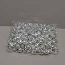 Hoolerry 200 Pcs Mirror Mini Disco Balls Ornament 1.2 Inch Mardi Gras Small Hanging Decorations Reflective Tiny Mirror Balls Ornaments for 70s 80s Disco Party, Birthday, Wedding(Silver)