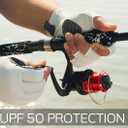 5 x Fishing Gloves UV Protection Gloves Sun Protection Gloves UPF50+ Men Women for Outdoor, Kayaking, Rowing (Small, White)