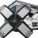 15,000 Lumen LED Adjustable 4 Panel Bulb, Uses Only 140W, Daylight, E26 Base, LED Garage Light for Indoors Workshop Warehouse