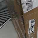 aboxoo Nesting Coffee Table Set of 2, Small Round Glass Nesting Tables for Living Room Bedroom, Accent Tea Table with Gold Metal Frame Modern Industrial Simple