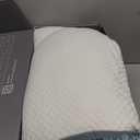 Eli & Elm | Best Ergonomic Side Sleeper Pillow for Neck Pain. Supportive Cooling Latex Fill with Luxury Breathable Cover. U-Shape Contoured Design. Queen Size Bed Pillow. (Pillow & Pillow Case)