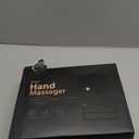 WUX Hand Massager with Heat Compression Relief, 3 Massage 4 Temperatures 5 Compression Models Therapy Glove, Arthritis & Wrist Carpal Tunnel Muscles Pressure Point Therapy, Ideal Gifts for Women/Men (White)