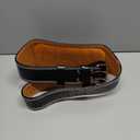 Leather Gym Fitness Belt, 4" & 6" Padded Lumbar Back Support, 10 Adjustable Holes for Weightlifting Powerlifting Bodybuilding Deadlift Squat Workout Strength Training (Black)