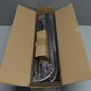 2 Pack Curtain Rods 36-88 Inch, Bronze Wrap Around Blackout Curtain Rods for Windows, 1 Inch Adjustable Heavy Duty Room Darkening Window Treatment Rod for Bedroom, Living Room, Sliding Door