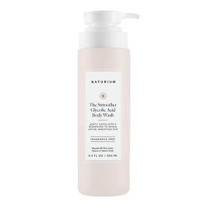 Naturium The Smoother Glycolic Acid Exfoliating Body Wash, Soft & Smoothing Cleanser, 16.9 oz