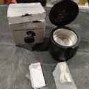 Ultrasonic Retainer Cleaner Machine, 48kHz Rechargeable Cordless Dental Cleaning Pod, Ultrasonic Retainer Cleaner for Dentures, Mouth Guards, Aligner, Night Guard, Jewelry with 200ML Capacity Black