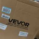 VEVOR Bedside Commode Chair with Wheels, 350 lbs Capacity, 4-in-1 Portable Toilet and Raised Toilet Seat with Padded Seat/Backrest/Flip-up Footrest, Detachable 5L Bucket, Shower Wheelchair for Seniors