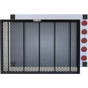 Skouphy Honeycomb Laser Bed for Falcon A1 Laser Engraver with Aluminum Panel,Suction Magnets, Honeycomb Platform for Laser Engraving and Cutter Machine (18.1 * 13.6 in)