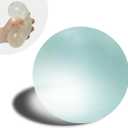 3.54" Slow Rise Stress Ball for Adults, Malt Sugar Stress Balls for Kids Squishy Fidget Toy for Adults Anxiety Relief/Hand Therapy/Autism/ADD/ADHD(Crystal Clear)