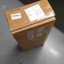 LUSUOWLZ Chairside Table with Charger,Cherry End Table with Movable Top and Charging Station, Narrow Side Table with Storage Cabinet and USB, Sofa Table for Living Room Bedroom : Home & Kitchen