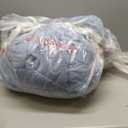 Andency Queen Size Comforter Set 7 Piece Grayish Blue - Bed in a Bag Queen Boho Lightweight Fluffy Tufted Bedding Sets with Comforter, Sheets, Pillowcases & Shams (Queen (90"x90"))