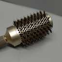 Sndyi Large Round Brush for Blow Out, 2.1 Inch Nano Thermal Ceramic Ionic Round Hair Brush with Boar Bristles, Boost Shine and Volume, Quick Blow Drying and Styling, Best for Long Thick Hair