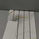 Large Stone Dish Drying Mat for Kitchen Counter, 2PCS Quick Dry Stone Dishes Mat,Foldable Water Absorbing Drying Organizer Pad for Plate Rack Bottles Utensils(Printed White Gold 24"16" & 8"x4")