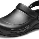 Crocs Unisex Adult Slip Resistant Bistro Clog (11 Women/9 Men, Black)