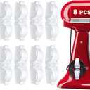 Cord Organizer for Appliances, 8 Pack Upgraded Kitchen Appliance Cord Organizer Stick On Appliance Wire Organizer Wire Wrapper for Kitchen Appliances Mixers, Coffee Maker, Pressure Cooker