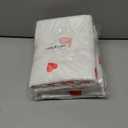 Valentine's Day Tablecloth 60 Inch Square Love Red Hearts Tablecloth Wrinkle Resistant Polyester Valentine Table Cloth Kitchen Party Dining Picnic Decoration, Pack of 3