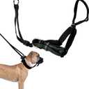 SPORN Head Dog Halter, Black, Large (Large (Pack of 1))