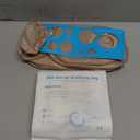 Carbou 21 PCS Ostomy Supplies Colostomy Bags Two Piece Drainable Pouches with Closure 12", Ileostomy Stoma Care,Cut-to-Fit(15pcs Bags+6pcs Barrier)