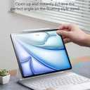 ESR for iPad Air 13 Inch Case Keyboard M4/M3/M2 (2026/2025/2024) & iPad Pro 12.9 inch (6th/5th/5th/3rd) Magic Keyboard, Easy-Set Floating Cantilever Stand, Precision Multi-Touch Trackpad, White