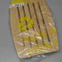 Lyellfe Bamboo Folding Step Stool, Non-Slip Leg Shaving Foot Rest Chair, Foldable One Step Stool for Home, Adults, Support up to 300lbs, Fully Assembled