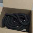 NON-EXPANDABLE Garden Hose 50ft x5/8'', Heavy Duty Flexible Water Hose with 10-Function Sprayer, Lightweight, Leak Proof, Durable Fabric Skin, Pressure Resistant for Yard, Outdoor
