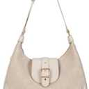 Missnine Hobo Bag Purses and Handbags for Women Top Handle Handbags with Pocket Zipper (Beige)