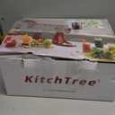 Masticating Juicer Attachment for KitchenAid Stand Mixer, 4.2" Large Feed Chute Fit Whole Vegetables & Fruits, Slow Cold Press Juicing, Includes 2 * 28oz capacity cups and blade replacement