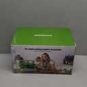 Ahopegarden Indoor Garden Hydroponics Growing System: 10 Pods Plant Germination Kit Herb Vegetable Growth Lamp Countertop with LED Grow Light  Hydrophonic Planter Grower Harvest Lettuce