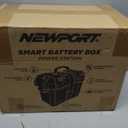 Newport Trolling Motor Smart Battery Box Power Center with USB and DC Ports, Medium