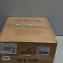 Emliviar 2-Light Ceiling Light, 12" Flush Mount Ceiling Lighting Fixture, Oil Rubbed Bronze Finish, 3040-2 ORB