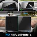 INTGET 2 PCS Screen Protector for 2024 2025 2026 VW/Volkswagen ID.4/2025 ID.Buzz Accessories Navigation GPS & Dash Tempered Glass Center Touch Screen Display Touchscreen Protective(12.9+5.3inch)