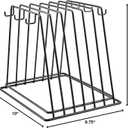 Winco 6-Slot Cutting Board Rack, Vinyl Coated Medium
