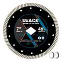 7 Inch Diamond Blade, 7/8 Inch Arbor, 7'' Super Thin Diamond Tile Blade for Angle Grinder & Tile Saw, General Purpose Diamond Cutting Wheel for Ceramic, Tile, Marble, Granite, Brick, Porcelain