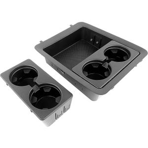 22860866 15828147 Center Console Cup Holder Tray Fits for Chevy Avalanche Silverado Suburban Tahoe GMC Sierra Yukon