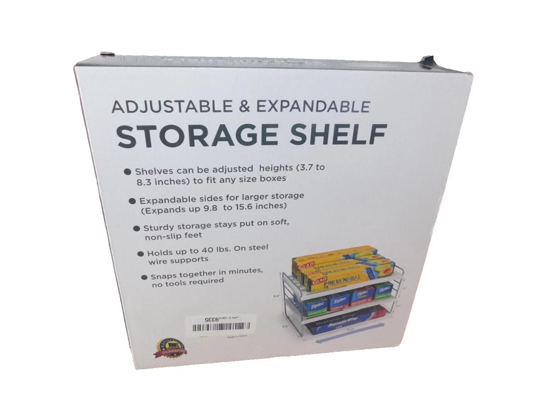 Adjustable & Expandable Storage Shelf
