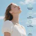 Sleep Earbuds, Mini ANC Wireless Earbuds Bluetooth 5.4 Headphones Deep Bass Stereo, 48H Playtime Ear Buds, 4 ENC Noise Cancelling Mic, In Ear IP7 Waterproof Earphones for Side Sleepers,Touch Control