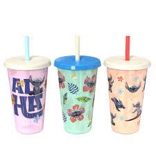 Zak! Stitch Live Action Color Change Plastic Tumbler