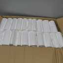 Delxo 4 Gallon Small Trash Bags, 2000 Count Bulk, 17.7 x 19.6" Clear Unscented Bathroom Trash Bags, 0.48 Mil Thick, Tear-Resistant Small Garbage Bags for Bathroom, Office & Commercial Use