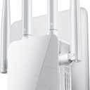 2026 WiFi Extender Signal Booster - up to 10000 sq.ft Coverage, Wireless Booster - Long Range Internet Repeater, WiFi Booster and Signal Amplifier w/Ethernet Port, 1-Tap Setup