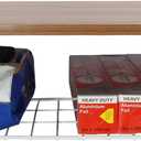 Foil and Plastic Wrap Organizer Kitchen Under Cabinet Desk Pantry Hanging Organizer Storage Foldable Rack (White